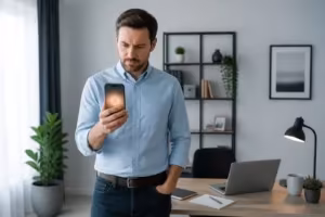 Probleme de connexion sur smartphone