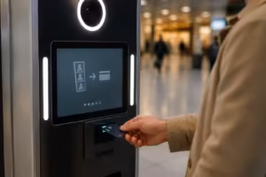 Paiement par carte pour photomaton