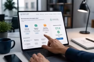 Espace client gestion juridique et paiements
