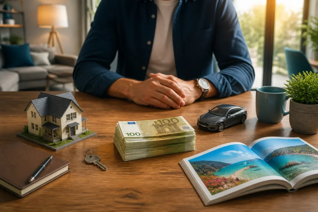 Projets et aspirations financieres