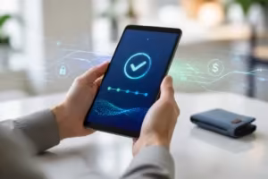 Paiement mobile securise confirme